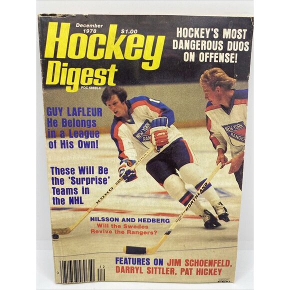 9 Hockey Digest Magazines NHL 1975-1978 Bobby Orr Denis Potvin Jean Ratelle - Picture 14 of 16